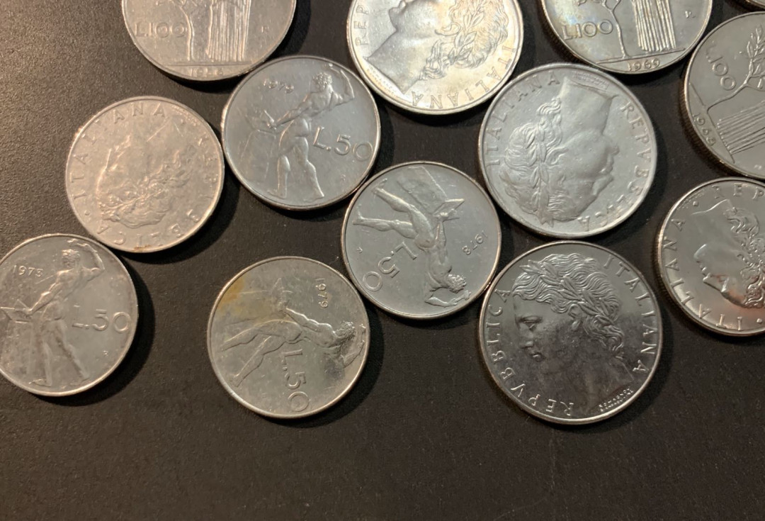 紫瑗钱币—微拍第55期  意大利 流通币 16枚一组