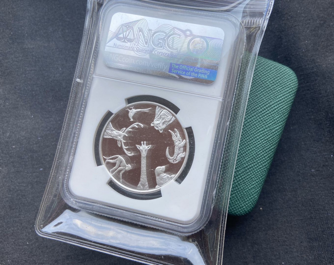 【币观天下】第106期钱币拍卖 【拉脱维亚】拉脱维亚动物园银币【获奖币】