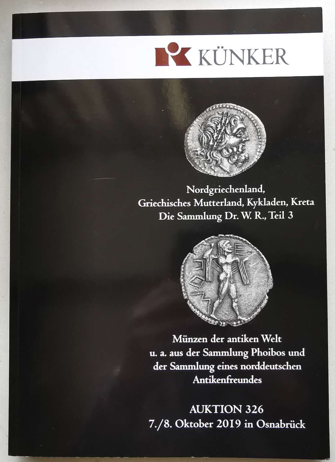 凡希社世界钱币微拍第一百十八期 拍卖目录：2019昆克古希腊古罗马货币名家专场 近全新