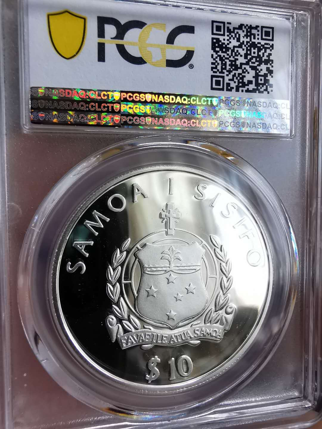凡希社世界钱币微拍第一百十八期 2003萨摩亚动物大银PCGS-PF69DCAM