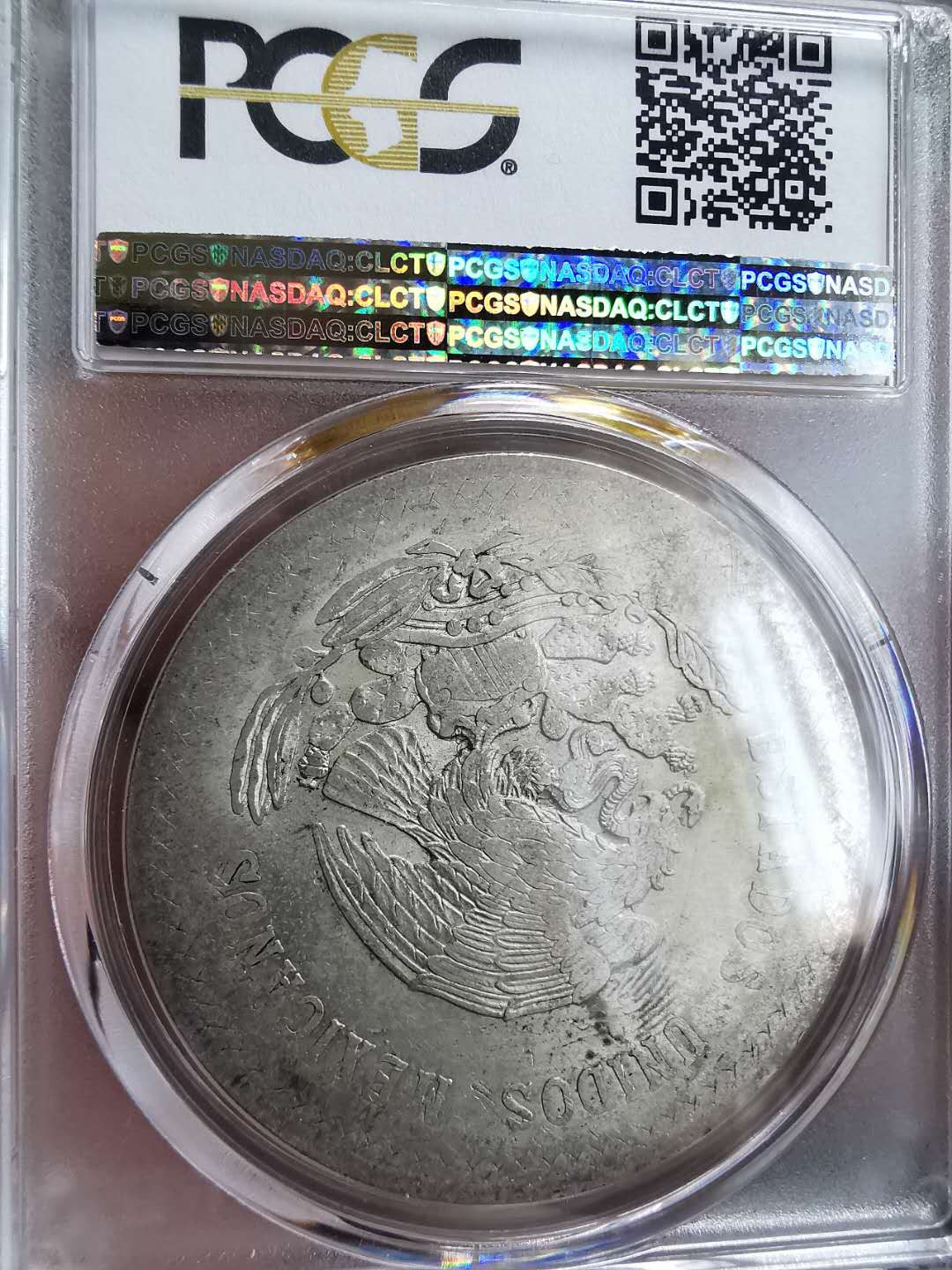 凡希社世界钱币微拍第一百十八期 1967安圭拉加盖DOLLAR大银PCGS-MS62