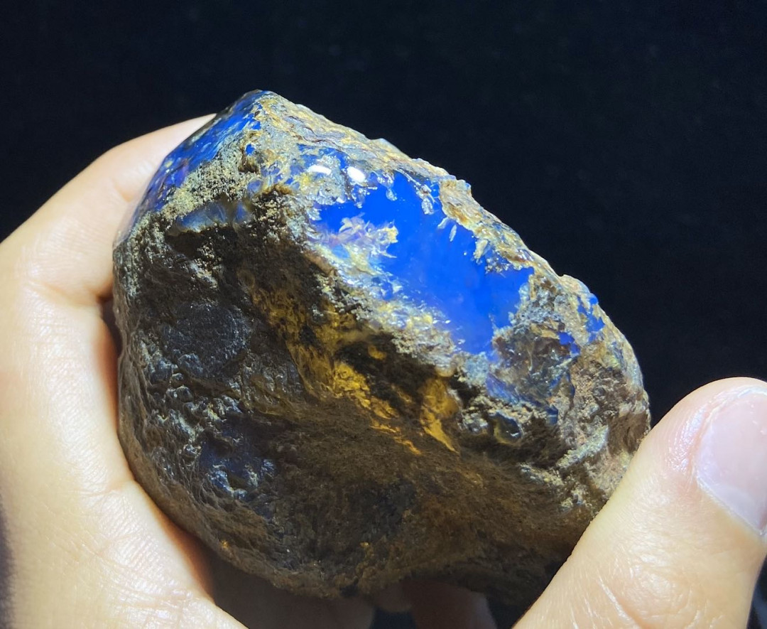 放漏拍卖 多米尼加蓝珀原石