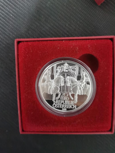 【随心&Getcoins】现代钱币拍卖第五十期 奥地利2015年马术银币