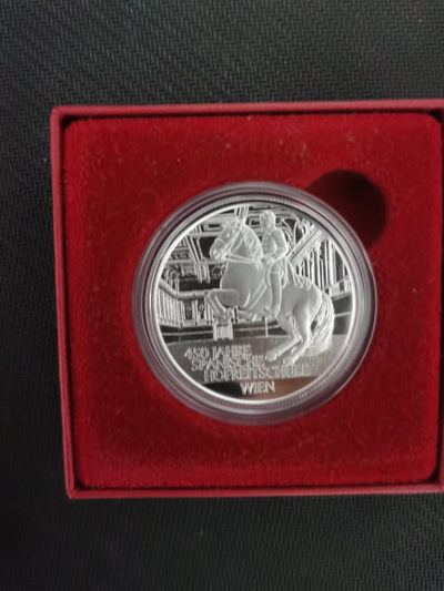 【随心&Getcoins】现代钱币拍卖第五十期 奥地利2015年马术银币