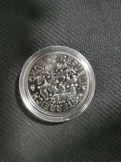 【随心&Getcoins】现代钱币拍卖第五十期 奥地利夜光猫头鹰铜镍币