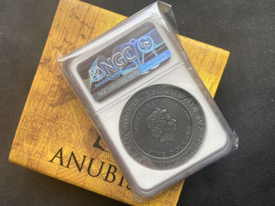 【随心&Getcoins】现代钱币拍卖第五十期 【纽埃】2019年埃及怒神系列第一枚怒神ngc70～