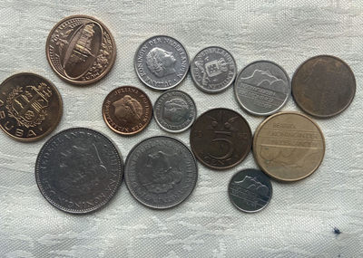 【随心&Getcoins】现代钱币拍卖第五十期 - 【荷兰】荷兰钱币不同样子11枚+2个章