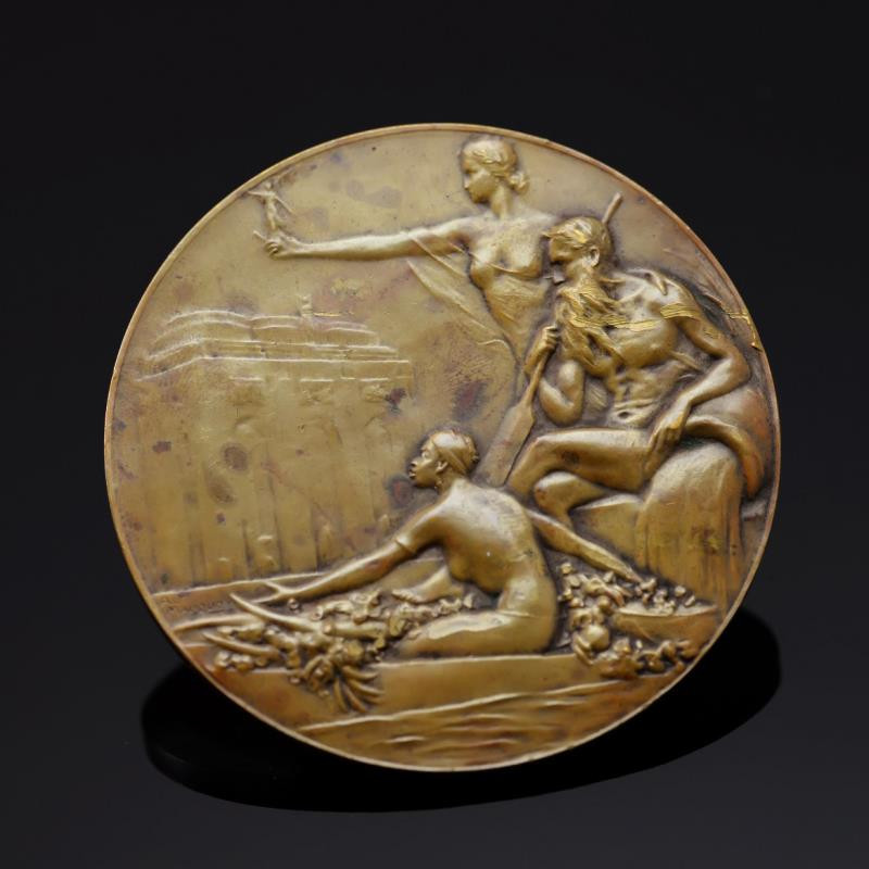 麦朵尔俱乐部第39场拍卖 新艺术世博名章【1930年比利时安特卫普世博会】大师穆库瓦