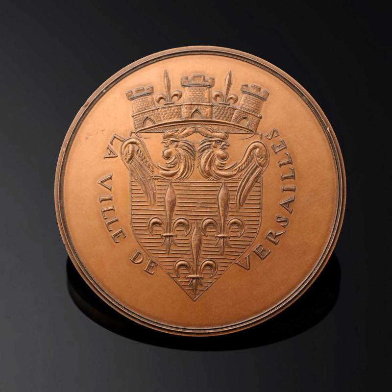 麦朵尔俱乐部第39场拍卖 法国大铜章【凡尔赛宫和皇家纹章】大师科尔宾