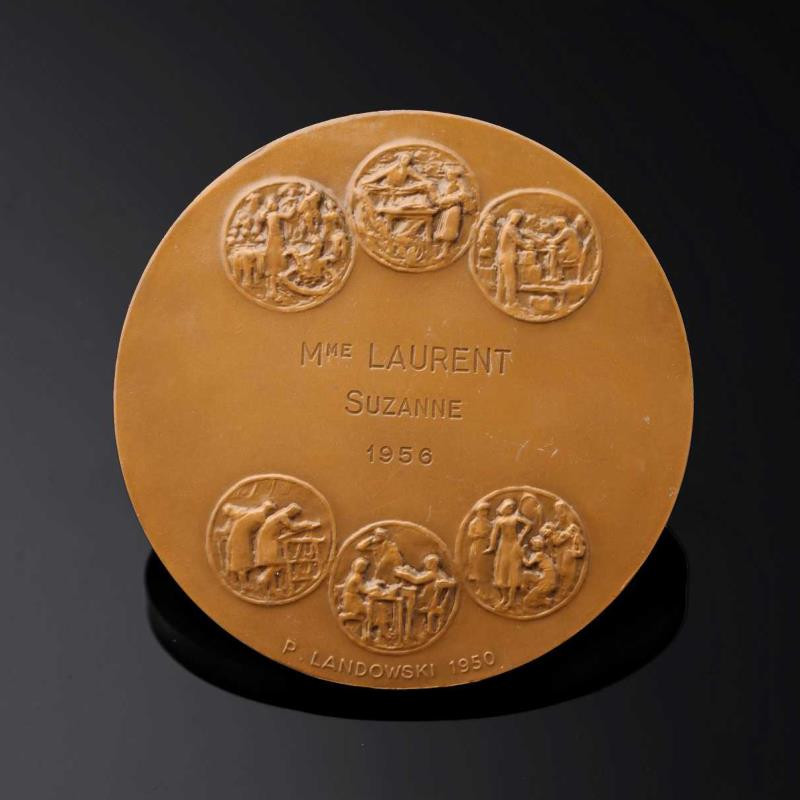 麦朵尔俱乐部第39场拍卖 法国大铜章 【法国大企业联合商会】 大师兰多斯基 