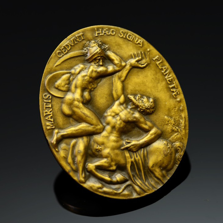 麦朵尔俱乐部第39场拍卖 法国古典名章【亨利四世大战半人马】雕塑家康拉德克