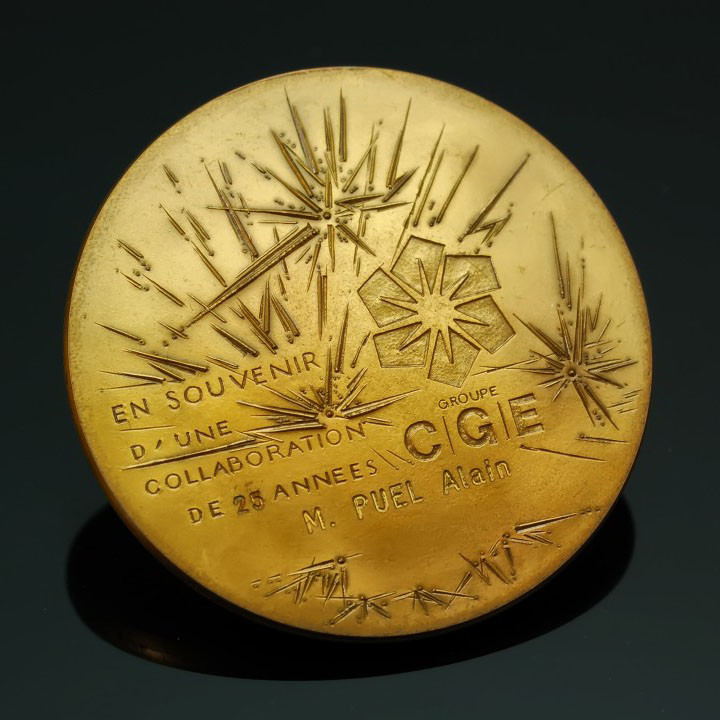 麦朵尔俱乐部第39场拍卖 法国大铜章【雷神】大师科尔宾