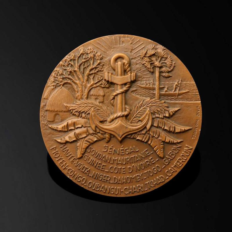 麦朵尔俱乐部第39场拍卖 法国大铜章【法国非洲军团百年】大师楚丁