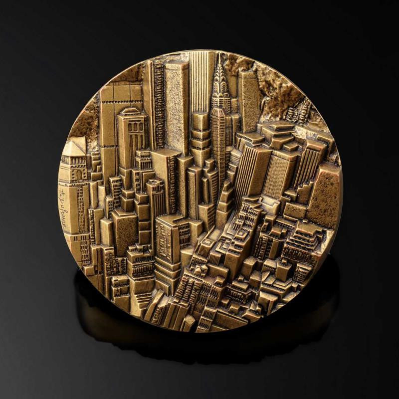 麦朵尔俱乐部第39场拍卖 法国大铜章【纽约】大师杜弗莱