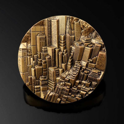 麦朵尔俱乐部第39场拍卖 - 法国大铜章【纽约】大师杜弗莱