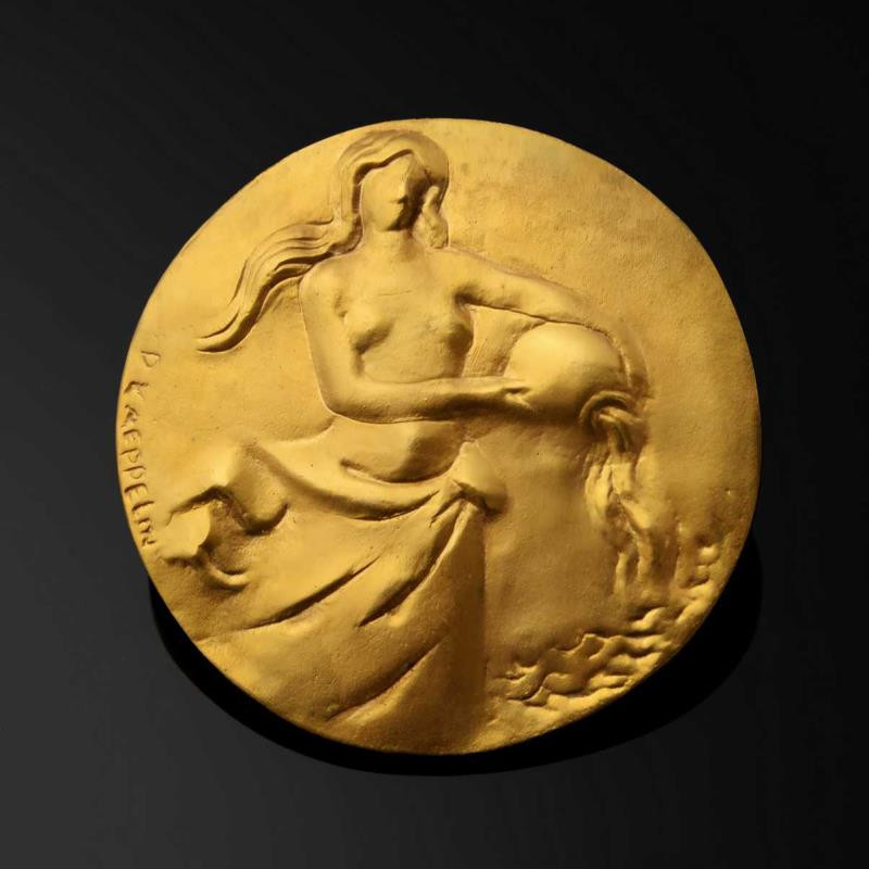 麦朵尔俱乐部第39场拍卖 法国大铜章【法国上卢瓦尔省】雕塑家齐柏林