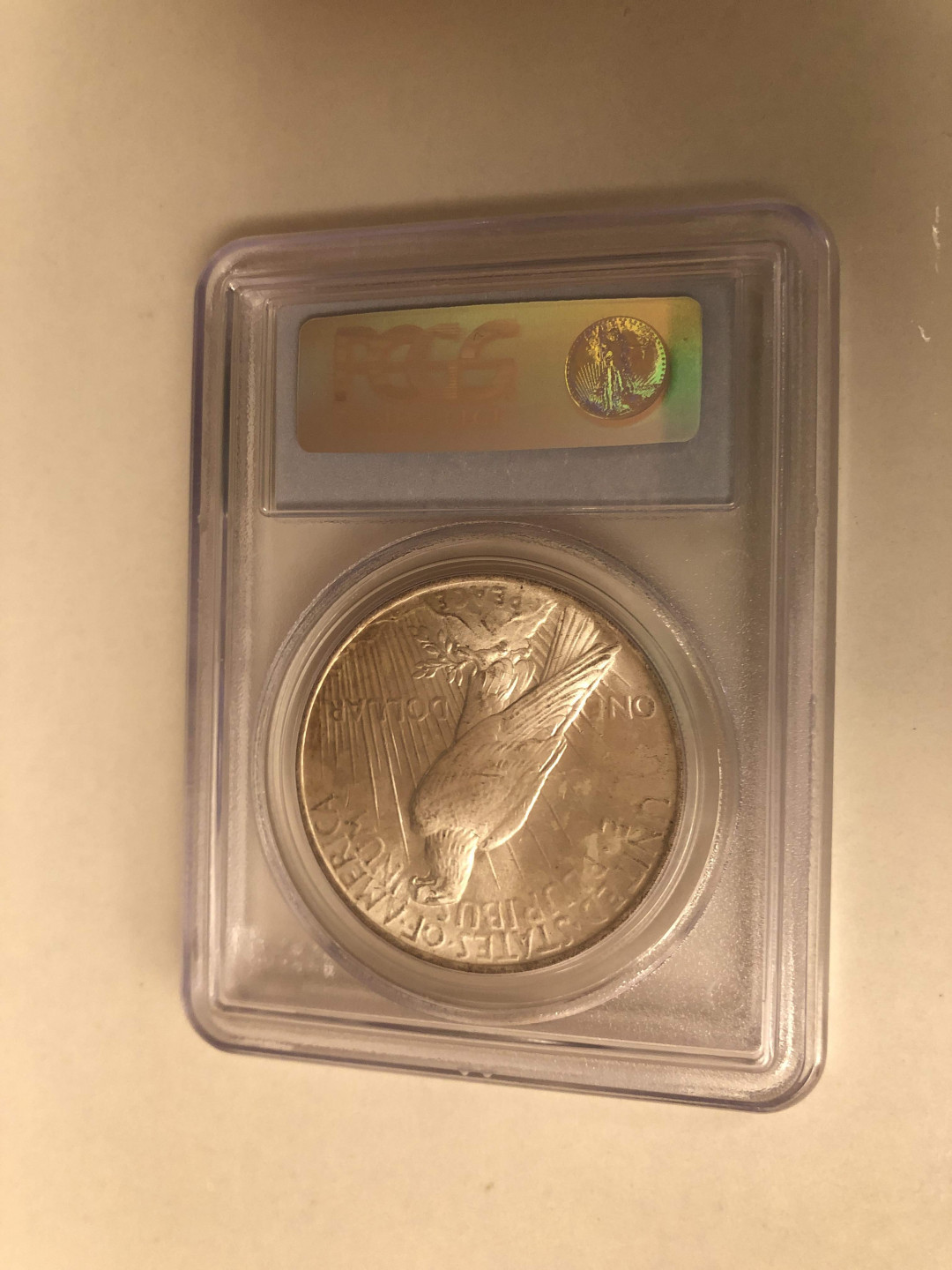 【收藏联盟】第137期拍卖——琳琅满目（共50拍） 美国 1924年 银币 1元 PCGS MS64 精美