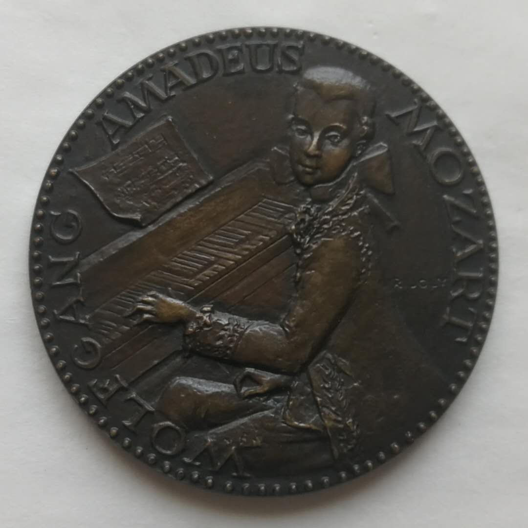 麦朵尔俱乐部第41场拍卖 法国大铜章-莫扎特