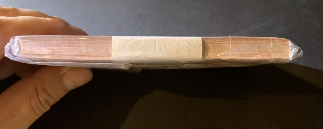 紫瑗钱币—微拍第60期—纸币场 尼泊尔 2012年 牦牛 5卢比 100枚原封 整刀 一组