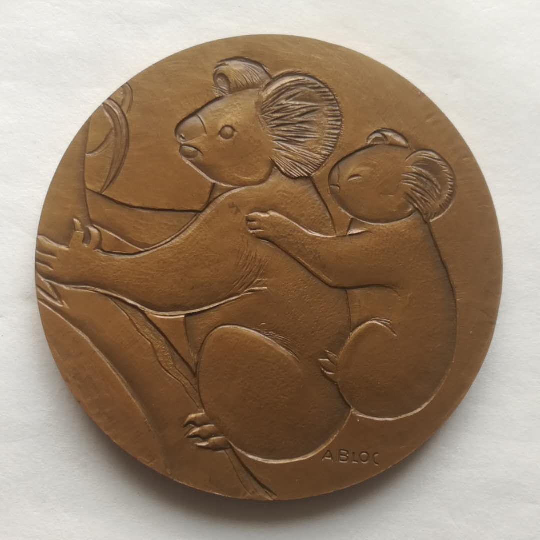 麦朵尔俱乐部第41场拍卖 法国大铜章-考拉