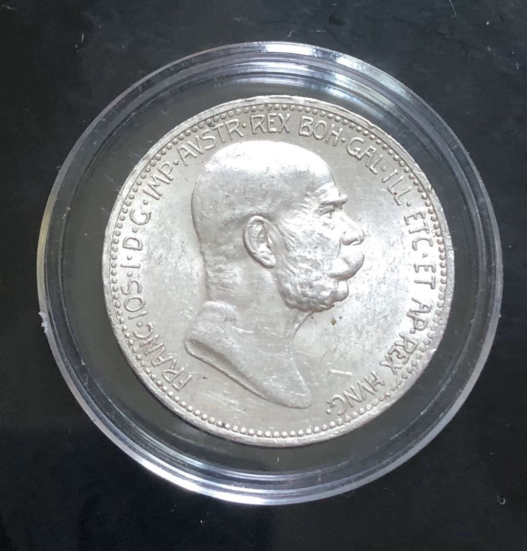 【随心拍&GetCoins】现代钱币拍卖第五十一期 奥地利1908年佛朗茨登基60周年MS级纪念银币
