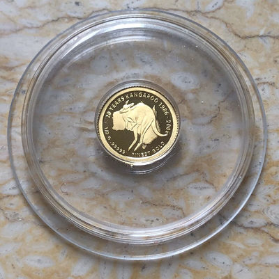 【随心拍&GetCoins】现代钱币拍卖第五十一期 - 帕劳2006年纪念袋鼠币发行20周年金币