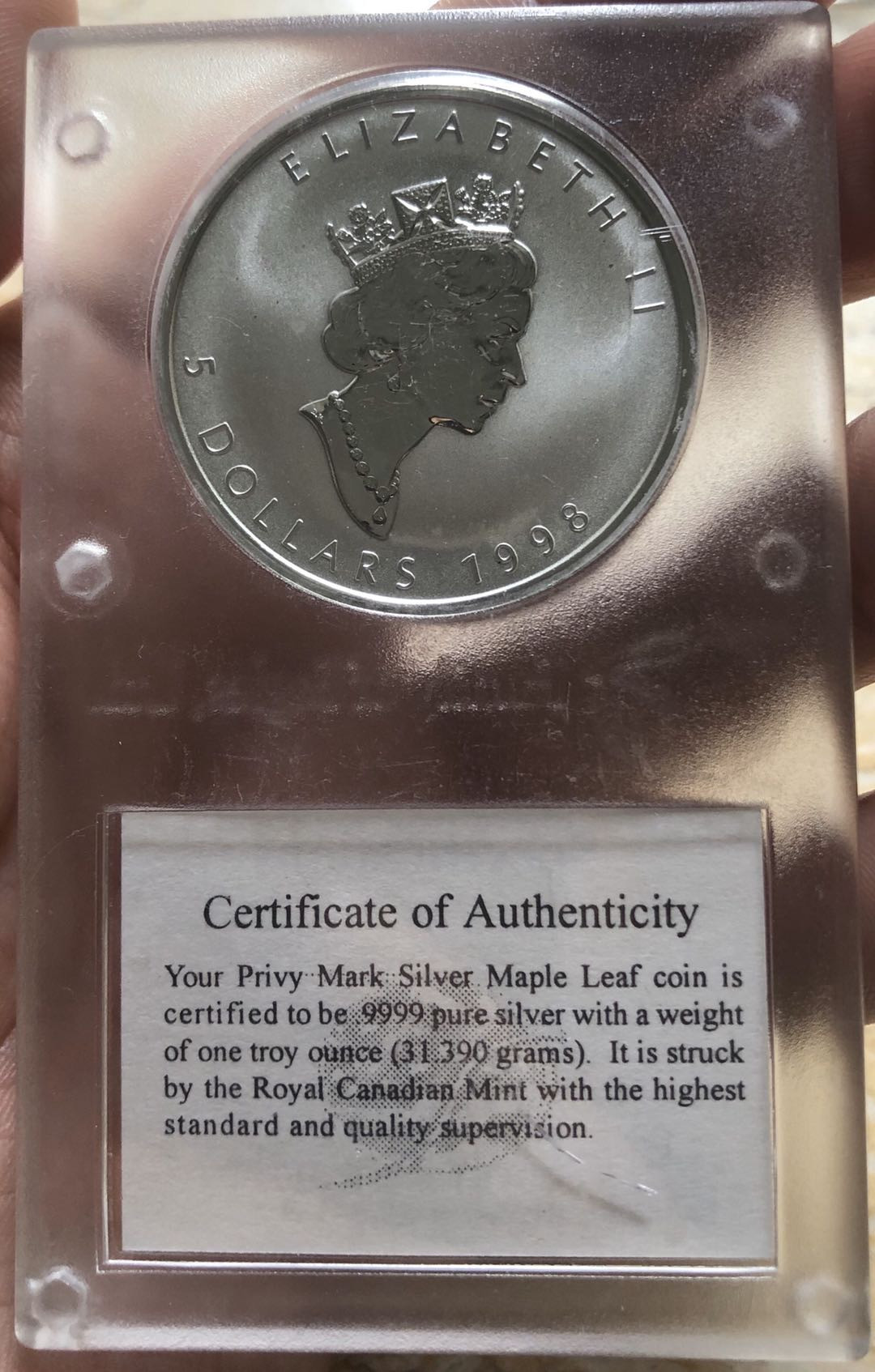 【随心拍&GetCoins】现代钱币拍卖第五十一期 少见加拿大1998年泰坦尼克号私印枫叶银币