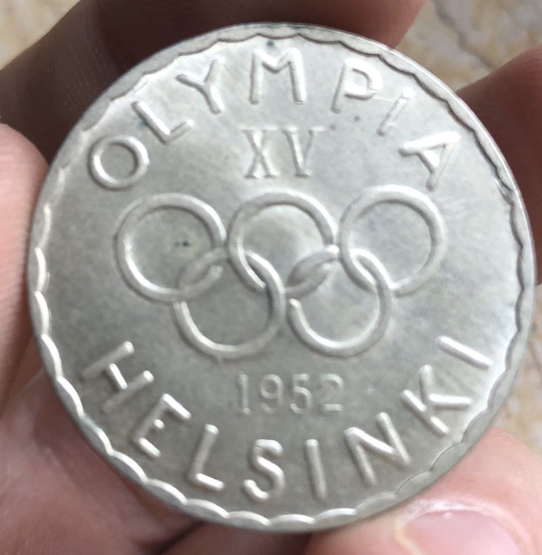 【随心拍&GetCoins】现代钱币拍卖第五十一期 芬兰1952年赫尔辛基奥运会纪念银币
