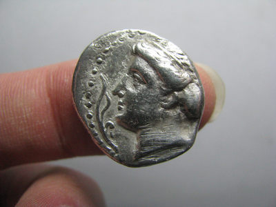 2020“爱你爱你”第二十六期~外国古钱币 - 锡诺普的宁芙，公元前330-300年，银币