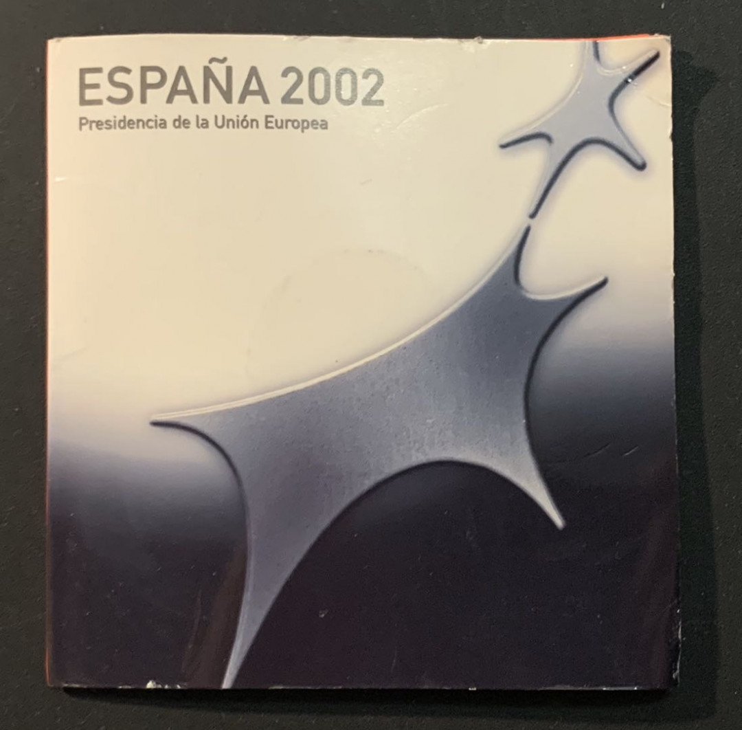 紫瑗钱币—微拍第61期  西班牙 2002年 欧盟轮值主席国 12欧元 18克 0.925银 卡装