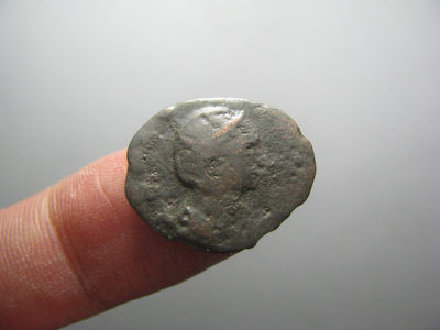 2020“爱你爱你”第二十四期~外国古钱币 - 古罗马帝国，皇后萨罗妮娜，铜币