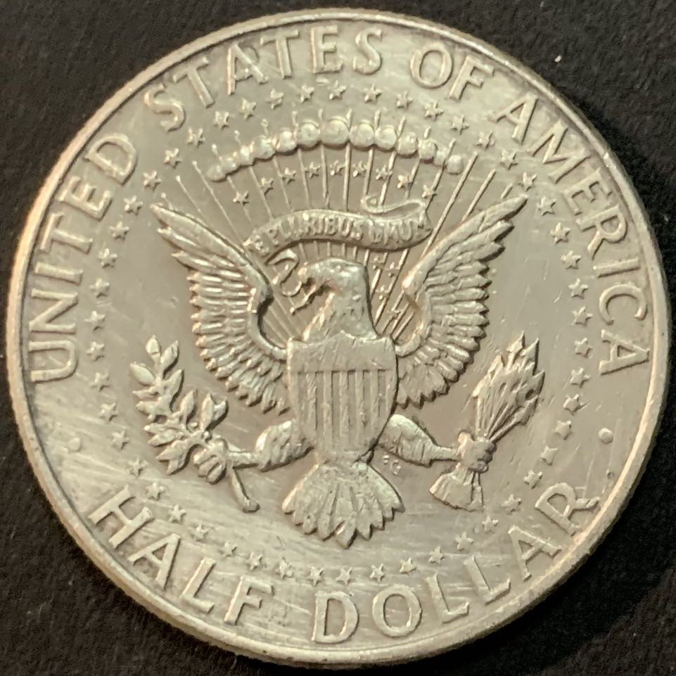 紫瑗钱币—微拍第62期  美国 1964年 肯尼迪 50美分 12.5克 0.9银