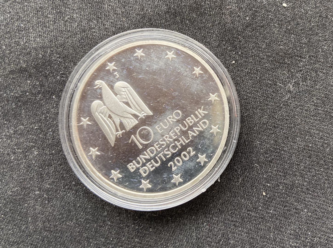 【币观天下】107期钱币拍卖 【德国】德国文档10欧元银币