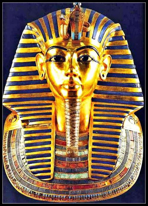 【收藏联盟】第139期拍卖——拼花马赛克（共50拍） 埃及 1940～45年1镑 PCGS63EPQ  UNC原票 图坦卡蒙 BWC出品 精美雕刻