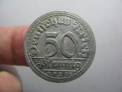 2020“爱你爱你”第二十五期~外国硬币 - 1920G，50芬尼，铝币