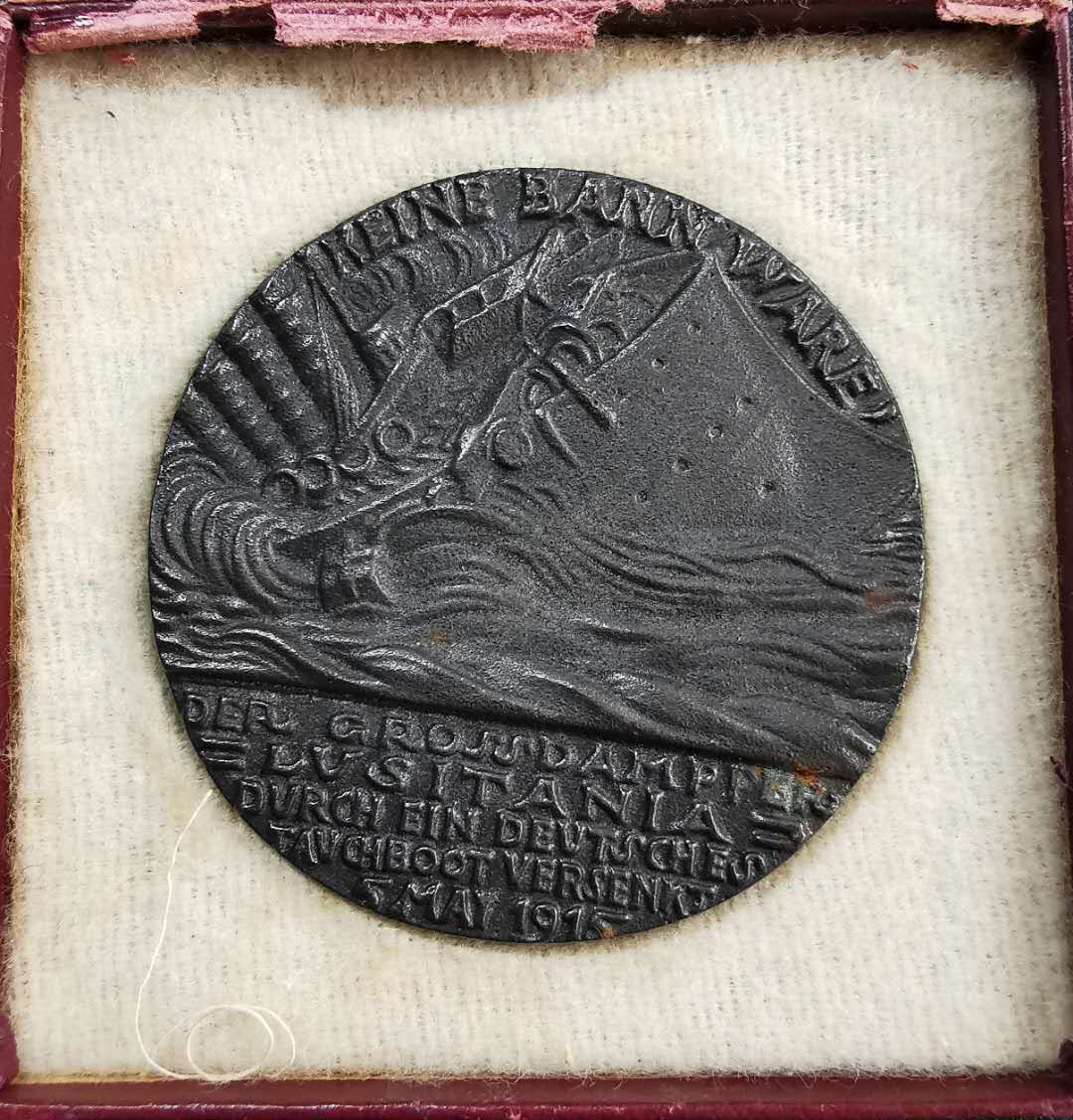 凡希社世界钱币微拍第一百二十期精品专场 荐！德国死亡船票经典艺术章附原盒说明书