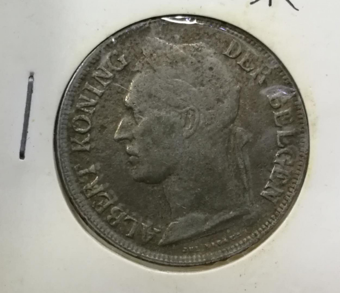 北京马甸外国币专卖第七期，陆续上新，欢迎关注 	1922年比属刚果1F，品相如图