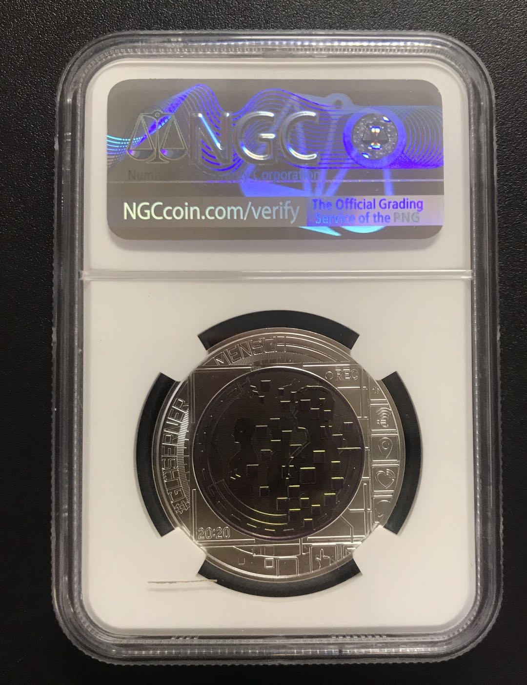 【随心拍&GetCoins】现代钱币拍卖五十二期 奥地利2020年银铌双金属系列大数据25欧纪念银币NGC70首期蓝标