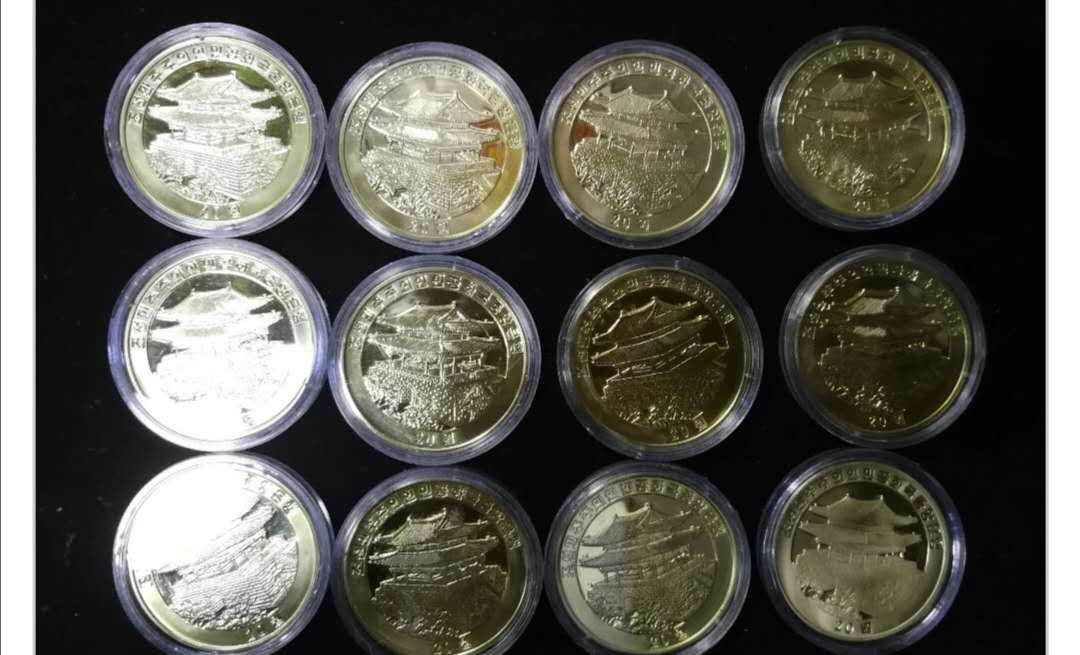 北京马甸外国币专卖第七期，陆续上新，欢迎关注  朝鲜发行中国十二生肖动物铜币12枚全套，