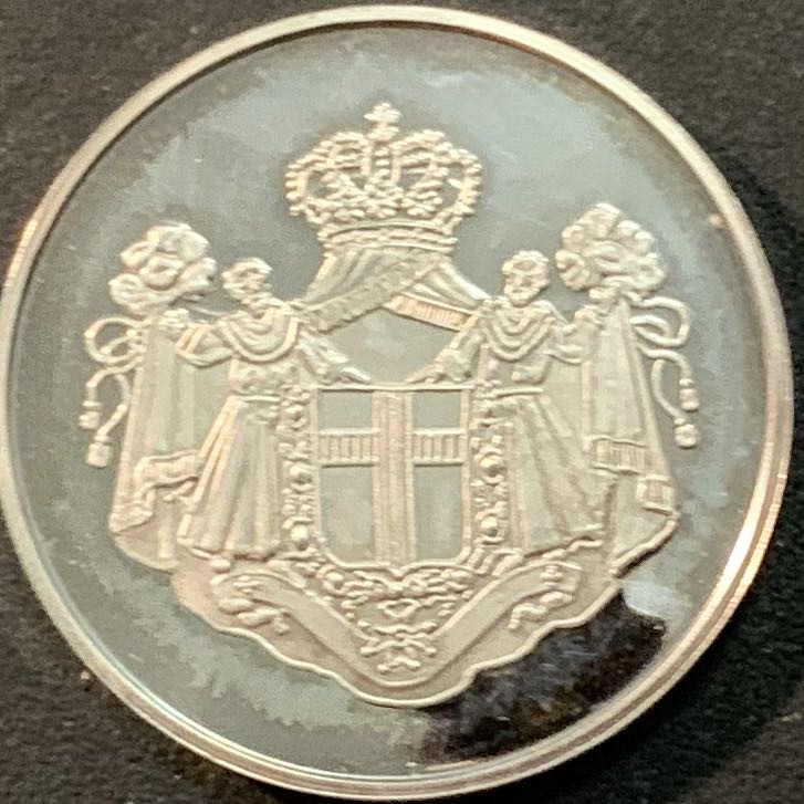 紫瑗钱币—微拍第64期  摩纳哥 2005年 纪念银章 8克 0.925银