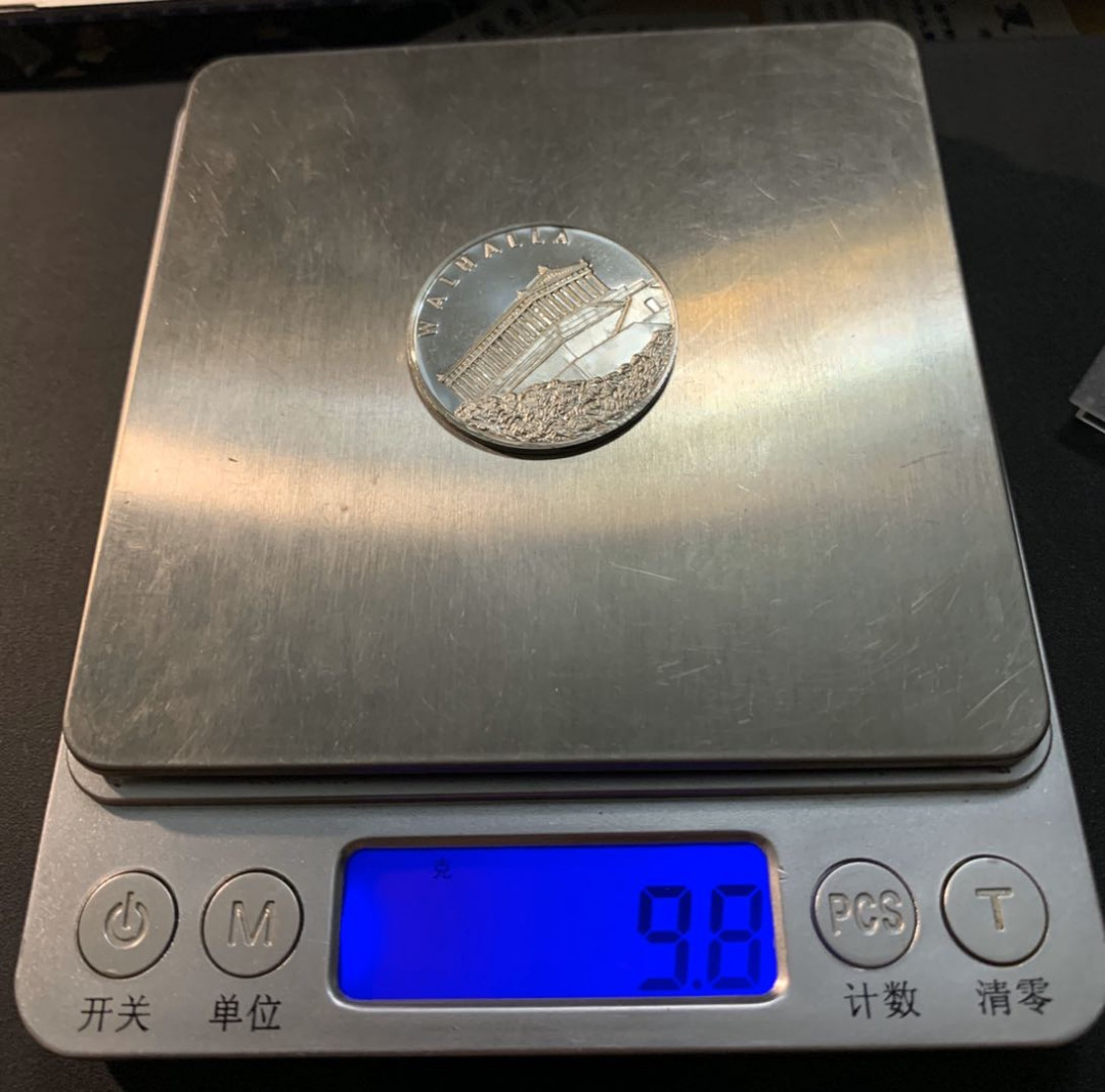 紫瑗钱币—微拍第64期  德国 雷根斯堡 纯银纪念章一枚 10克 原盒