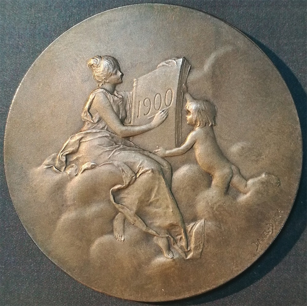麦朵尔俱乐部第43场拍卖 法国·1900年世纪之交纪念铜镀银章