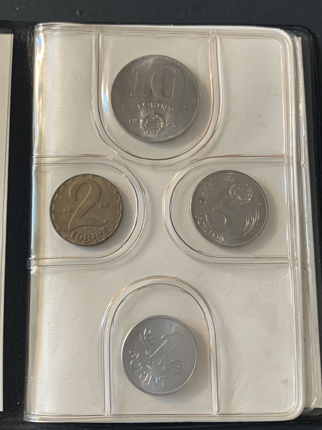 紫瑗钱币—微拍第65期  匈牙利 1973年 流通币 9枚装 银行原封装 