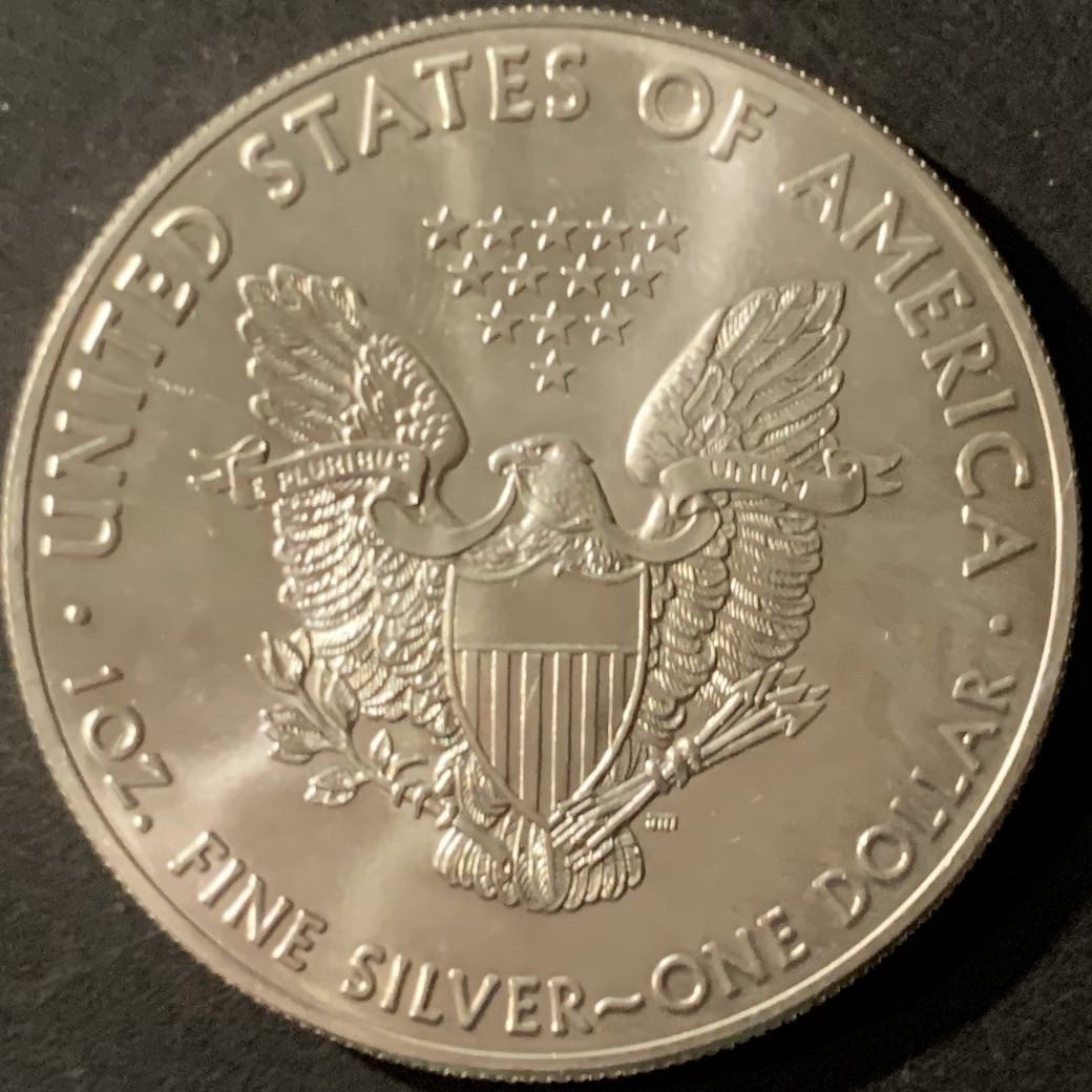 紫瑗钱币—微拍第65期  美国 2015年 行走女神 1盎司 投资银币 31.1克 0.999银 