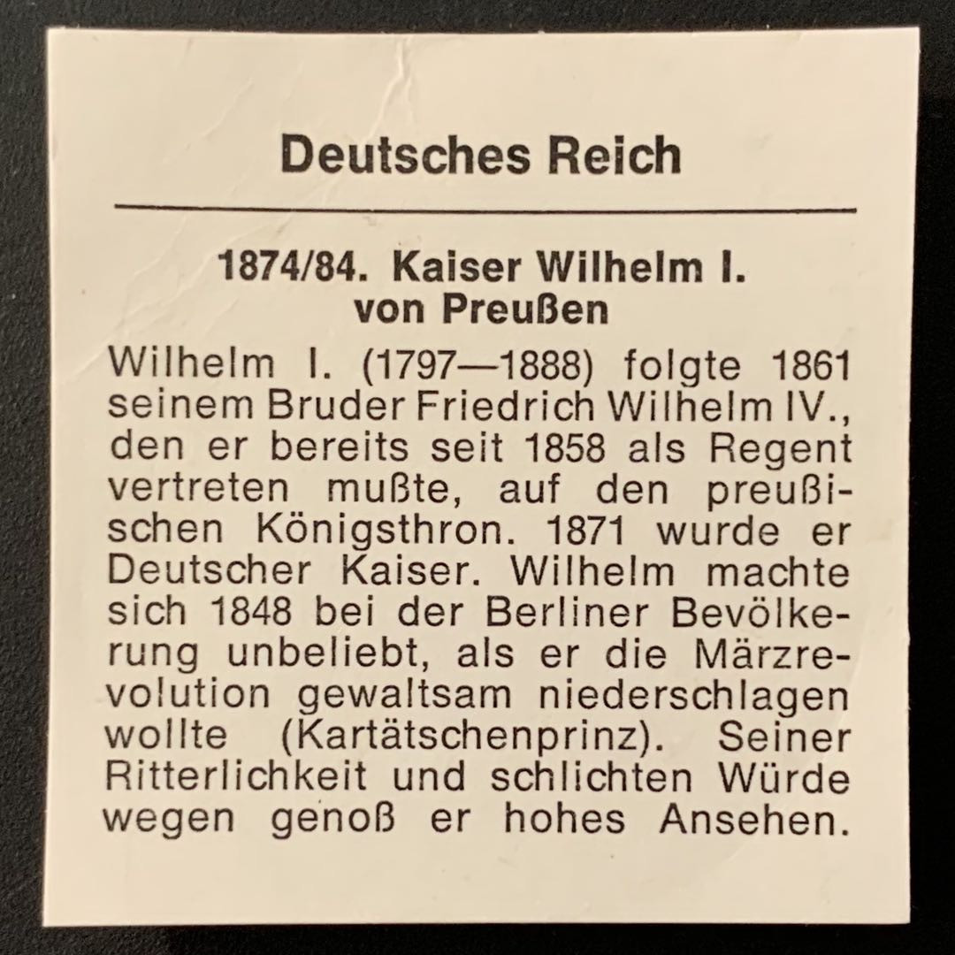 紫瑗钱币—微拍第66期  德国 普鲁士 1875年 威廉一世 5马克 27.77克 0.9银