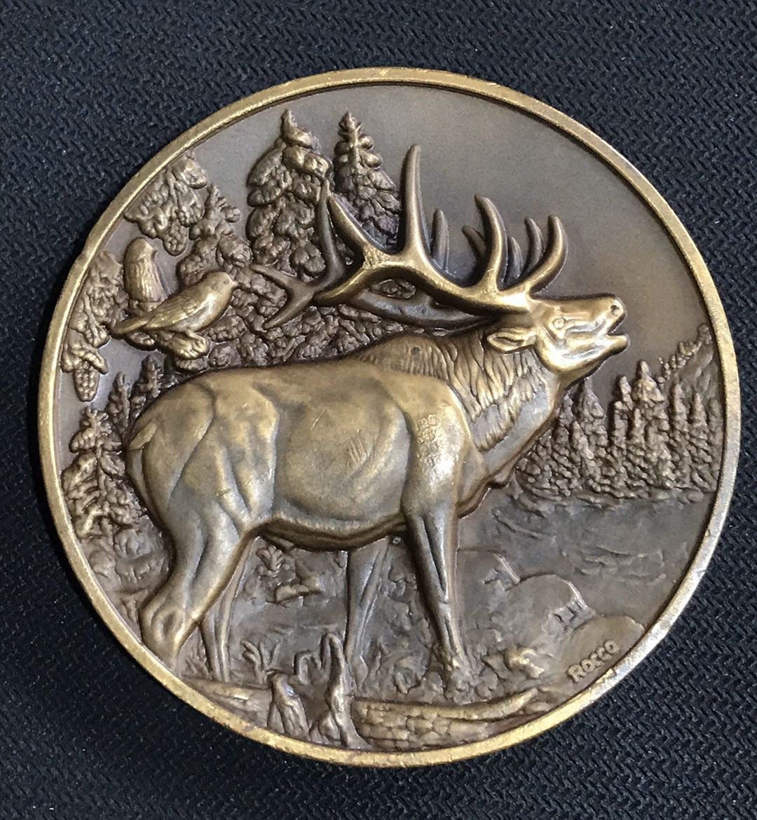 麦朵尔俱乐部第43场拍卖 2001年北美麋鹿精美日历章