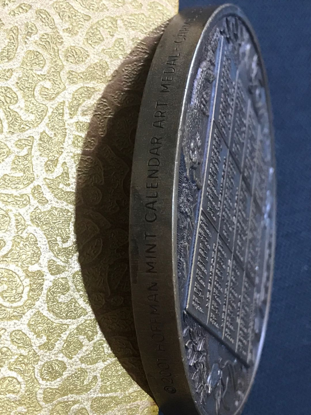 麦朵尔俱乐部第43场拍卖 2001年北美麋鹿精美日历章