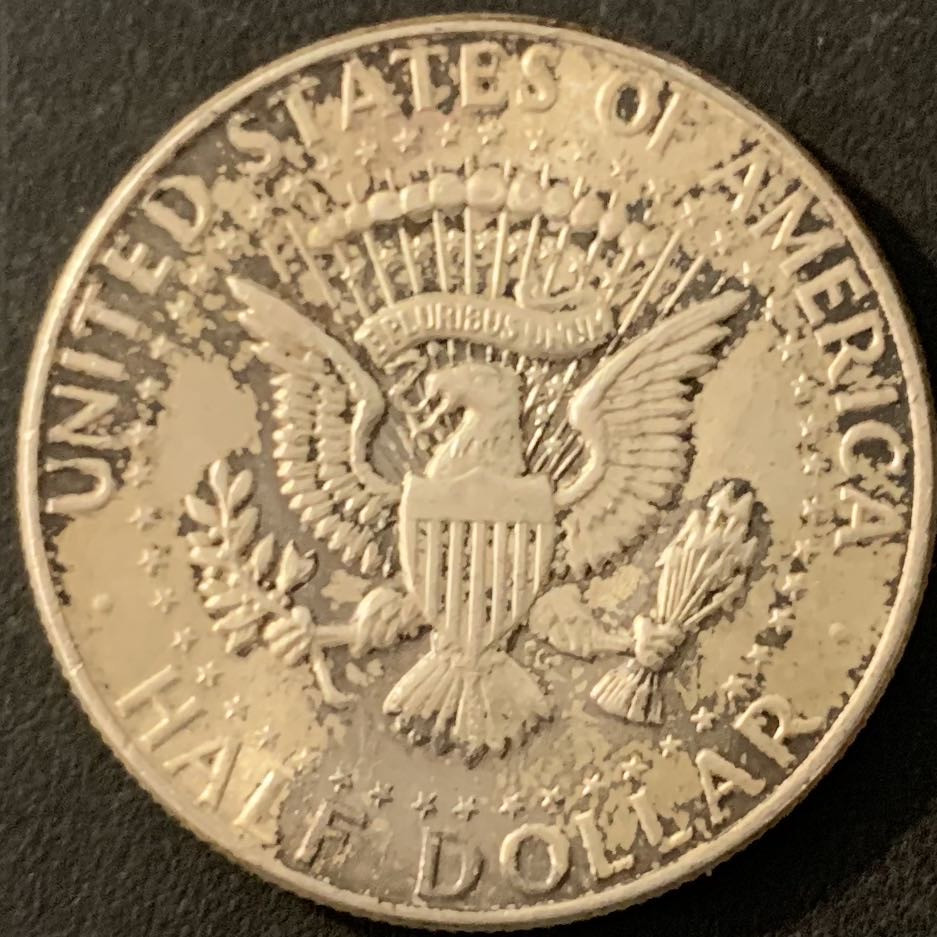 紫瑗钱币—微拍第68期  美国 1964年 肯尼迪 50美分 12.5克 0.9银