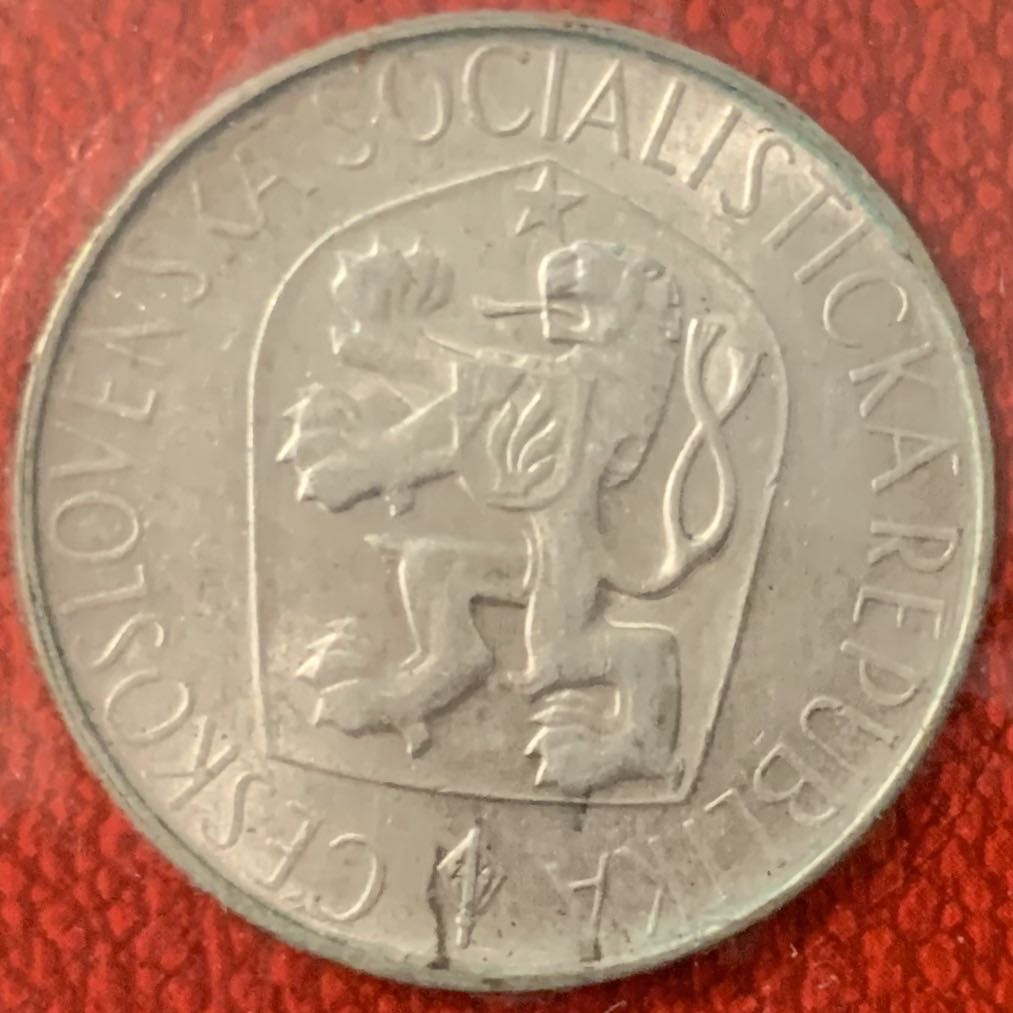 紫瑗钱币—微拍第68期  捷克斯洛伐克 1965年 简·胡斯逝世550周年 10克朗 12克 0.5银 原包装