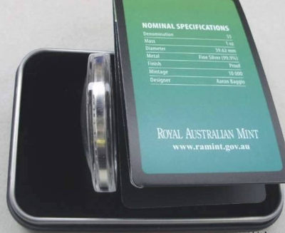 【随心拍&GetCoins】现代钱币拍卖第五十三期 澳大利亚2013年星空系列孔雀座凹形银币